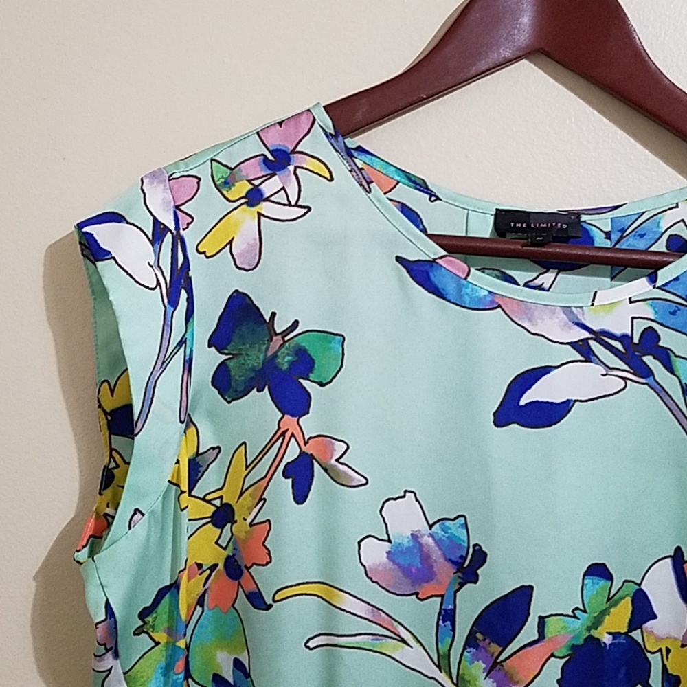 The Limited floral blouse